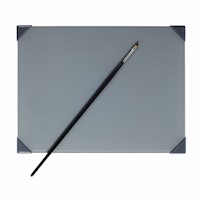 New Wave POSH Glass Table Top Palettes, Gray THUMBNAIL