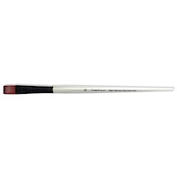 Robert Simmons Simply Simmons Extra-Firm Synthetic Long Handle Brush, Bright, 10 THUMBNAIL