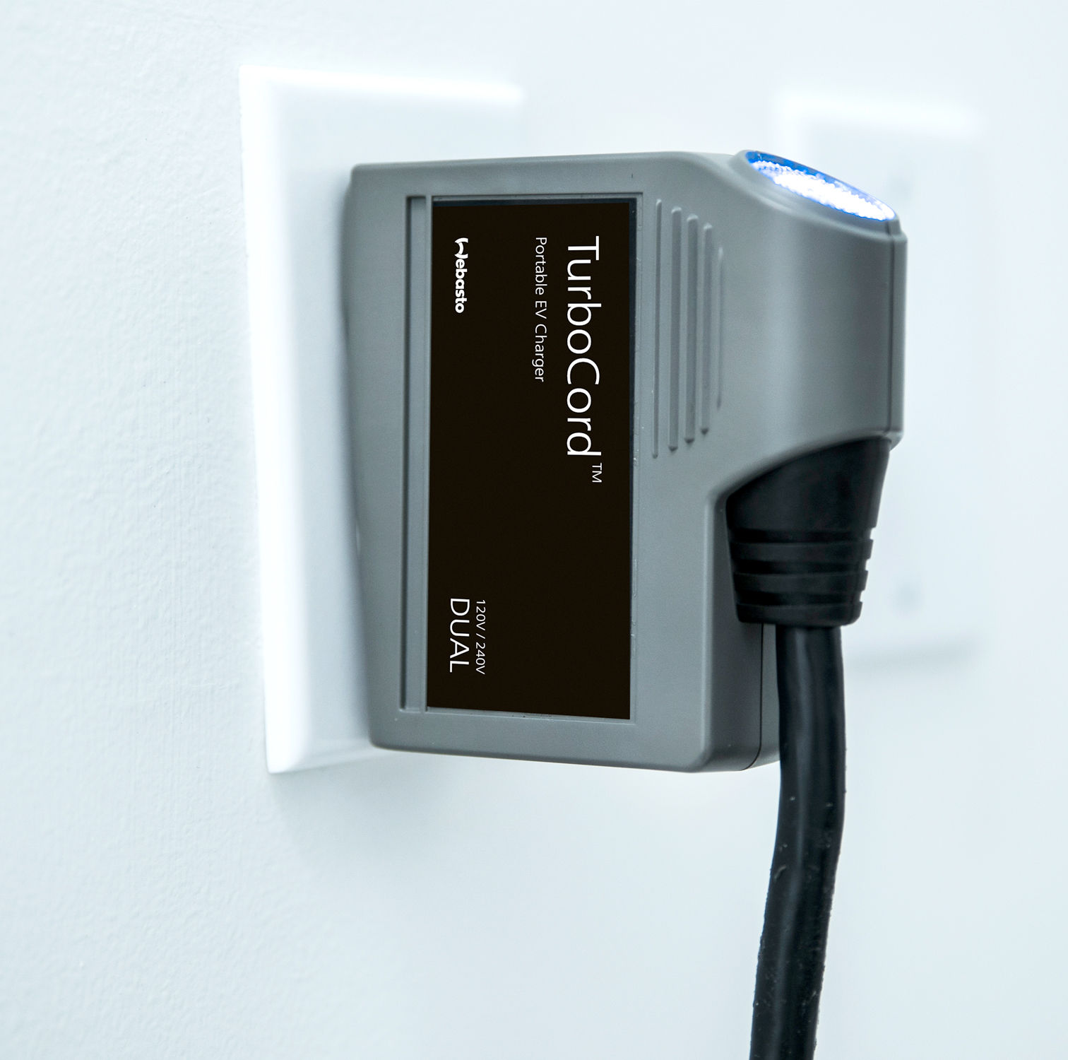 Turbocord Portable Dual Voltage Ev Charger 16a Level 2