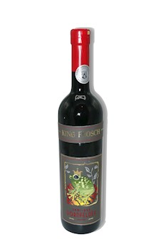 #130 Dornfelder Semi-dry All Natural Wine. King Frosch. LARGE
