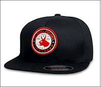 BURRO FLEXFIT - WHITE RED AND BLACK PATCH MAIN
