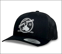 BURRO SNAPBACK - BLACK WITH BLACK MESH - YOKE PATCH MAIN