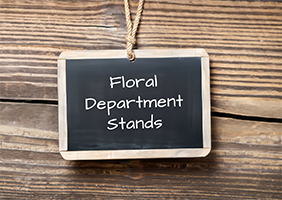 Floral Department Stands