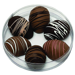 International Chocolate Truffle Eggs (6 - 1.5oz) MAIN