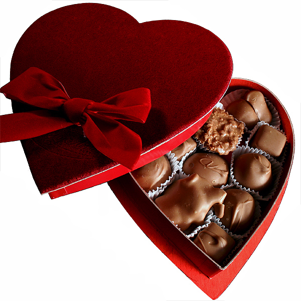 Valentine Heart - Milk Chocolate Asst (8oz) – Betsy Ann Chocolates ...