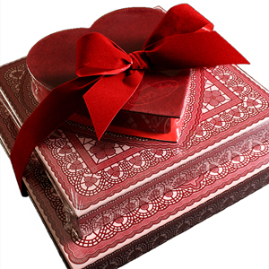 Valentine Chocolates Tower - Three Tier MAIN