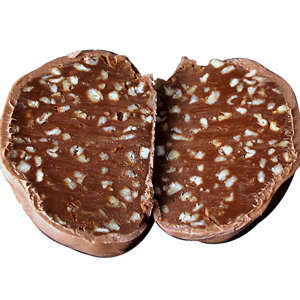 Fudge Nut Egg - Milk Chocolate (16oz) MAIN