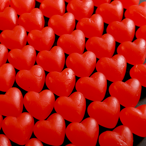 Cherry Gummi Hearts (12oz) Betsy Ann Chocolates Online Store