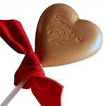 Heart Lollipop - Milk Chocolate (1.5o) THUMBNAIL
