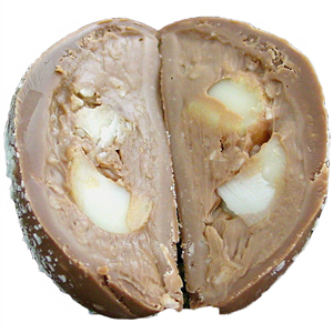 Macadamia Coconut Chocolate Truffle Egg (1.5oz) MAIN