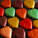Milk Chocolate Foil Fall Leaves (12oz) THUMBNAIL