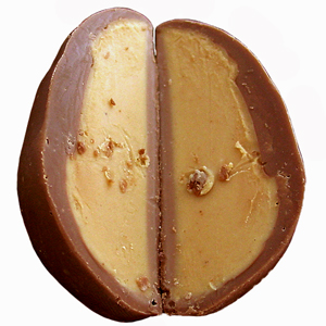 Peanut Butter Melt Egg - Milk Chocolate (1.5oz) MAIN