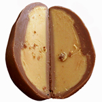 Peanut Butter Melt Egg - Milk Chocolate (1.5oz) THUMBNAIL