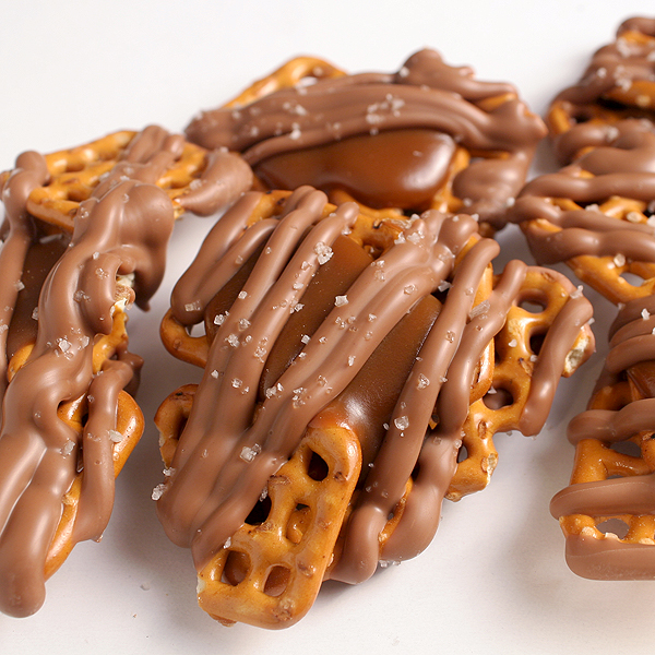 Sea Salt Caramel Pretzels Betsy Ann Chocolates