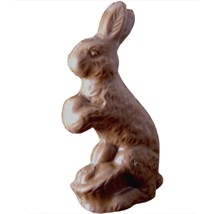Milk Chocolate Standing Bunny (6oz) MAIN