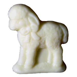 White Chocolate Lamb (1oz) MAIN