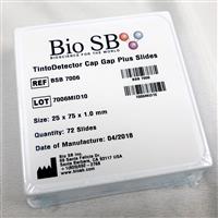 TintoDetector Cap Gap Plus Slides, Box of 72 MAIN