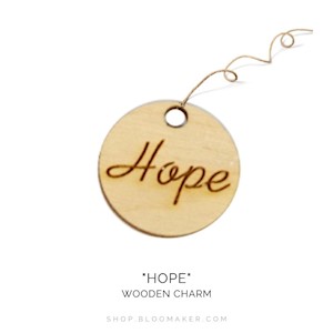 "Hope" Charm LARGE