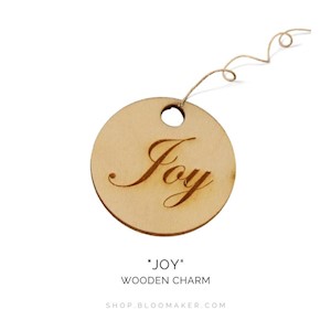 "Joy" Charm LARGE