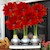 Silver Lux Red - Waxed Amaryllis (3 Bulbs) SWATCH