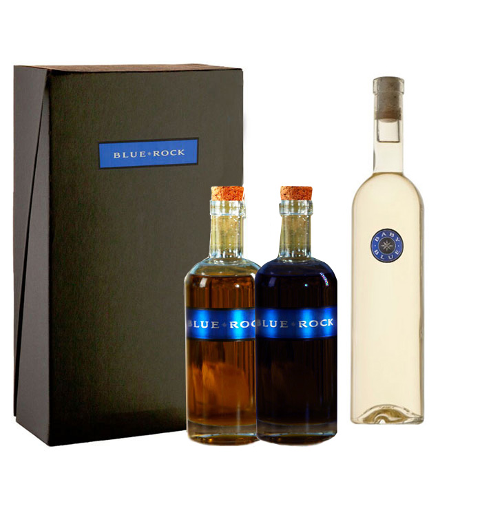 Gift - Baby Blue Blanc, Olive Oil & Vinegar (3pk) LARGE