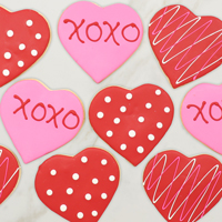 NEW!! Sweetheart Butter Cookies (12) #585 MAIN