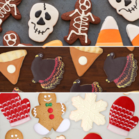NEW!! Holiday 3 Month Cookie Club (12) #999 MAIN