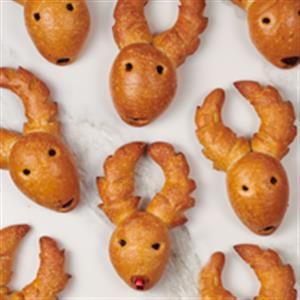 Sourdough Reindeer Rolls (6) #716 MAIN