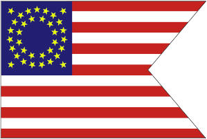 <big>Cavalry Guidon Flag</font></big> THUMBNAIL