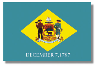 <big>Delaware State Flag</font></big> THUMBNAIL