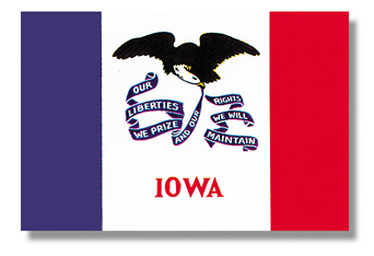 <big>Iowa State Flag</font></big> MAIN