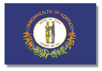 <big>Kentucky State Flag</font></big> THUMBNAIL