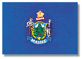 <big>Maine State Flag</font></big> MAIN