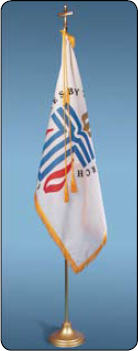 <big>Deluxe Presbyterian  Flagpole/Flag Sets</font></big> MAIN