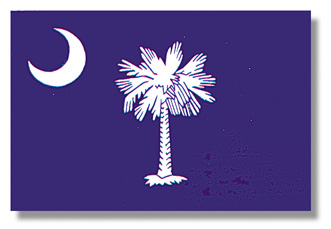 <big>South Carolina State Flag</font></big> THUMBNAIL