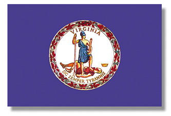 <big>Virginia State Flag</font></big> THUMBNAIL