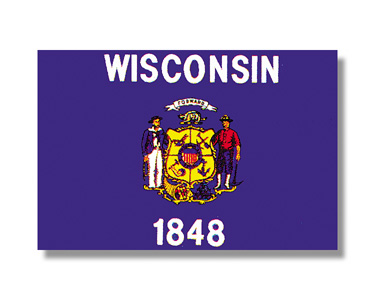 <big>Wisconsin State Flag</font></big> THUMBNAIL