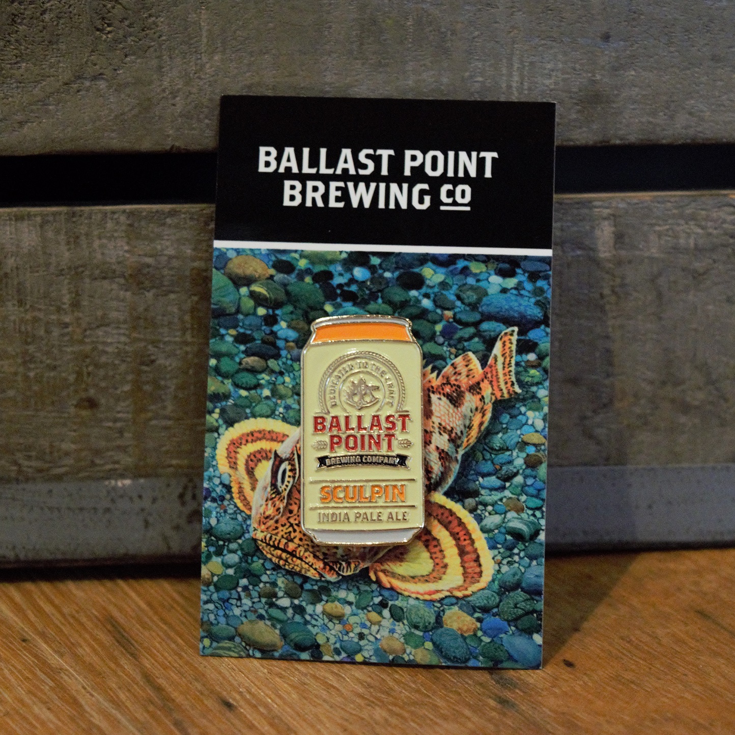 Lapel Pin Can - Sculpin IPA LARGE