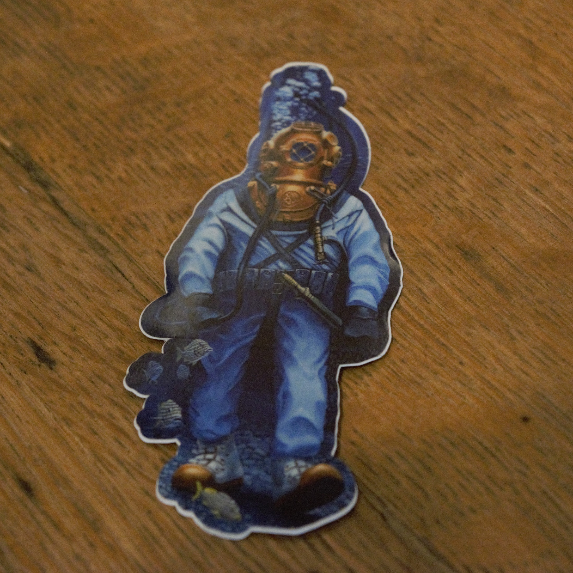 Fathom IPA Standing Diver Sticker MAIN