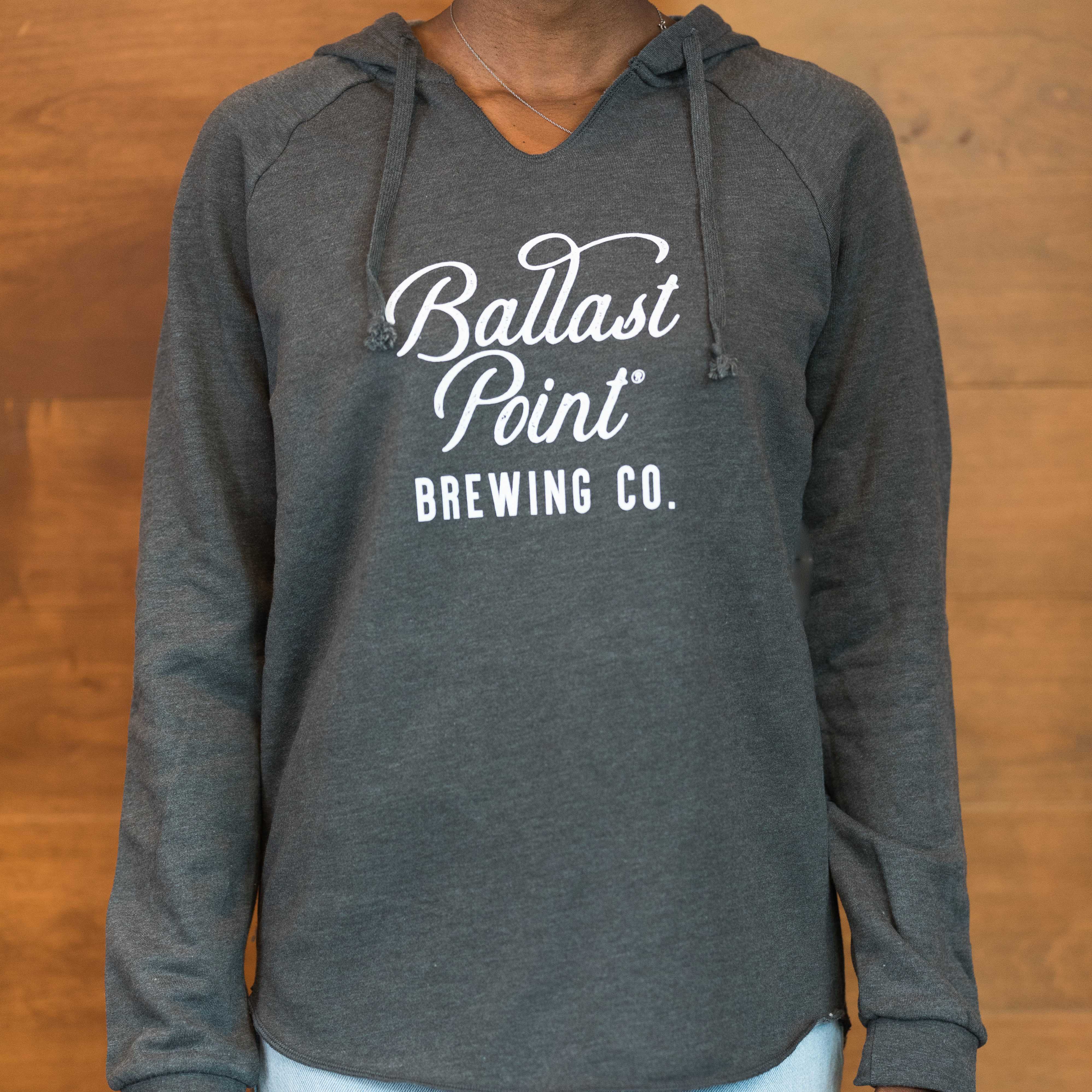Ballast Point Women's Grey Pullover Hoody THUMBNAIL