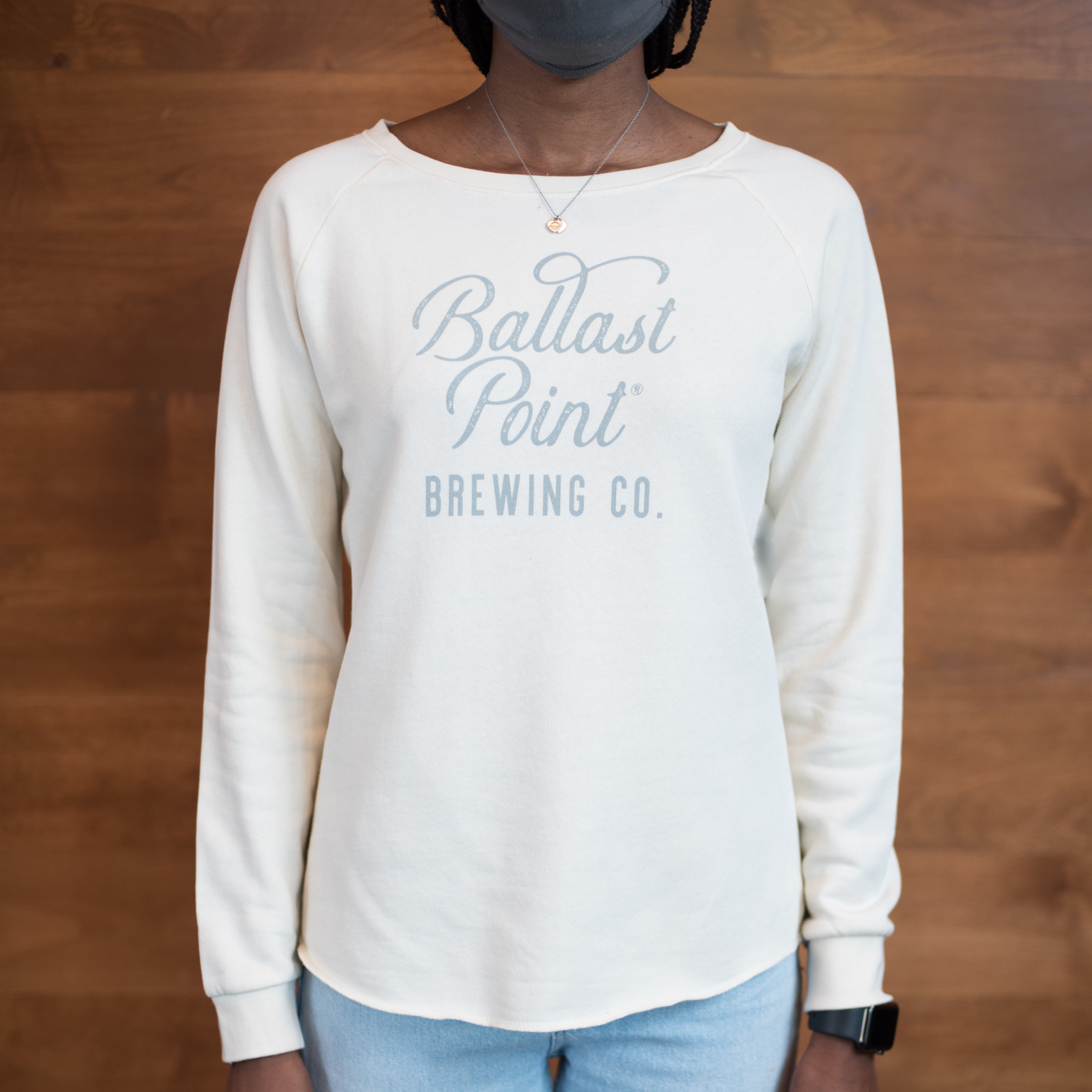 Ballast Point Women's Bone Pullover Crew Sweatshirt THUMBNAIL
