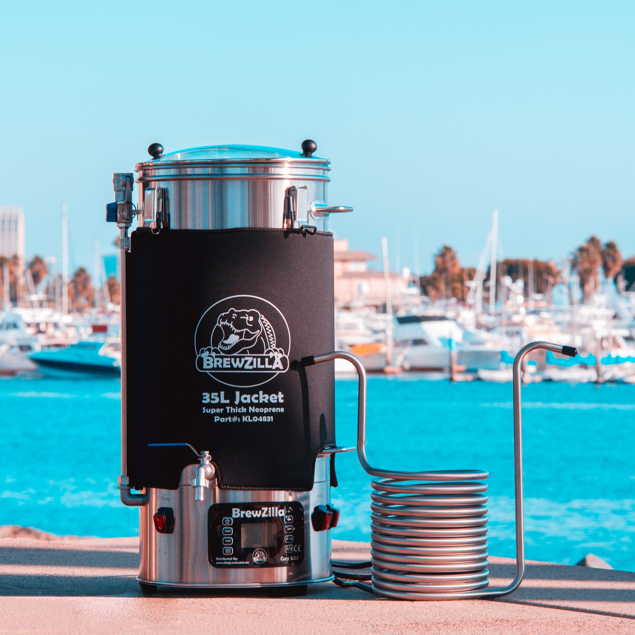 BrewZilla All Grain System with Pump LARGE