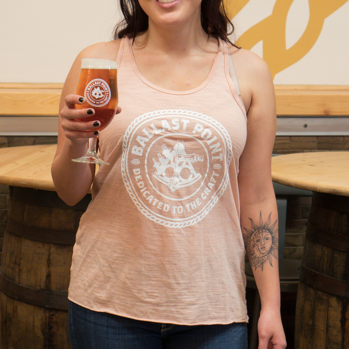 Ballast Point Flowy Racerback Women's Tank SWATCH