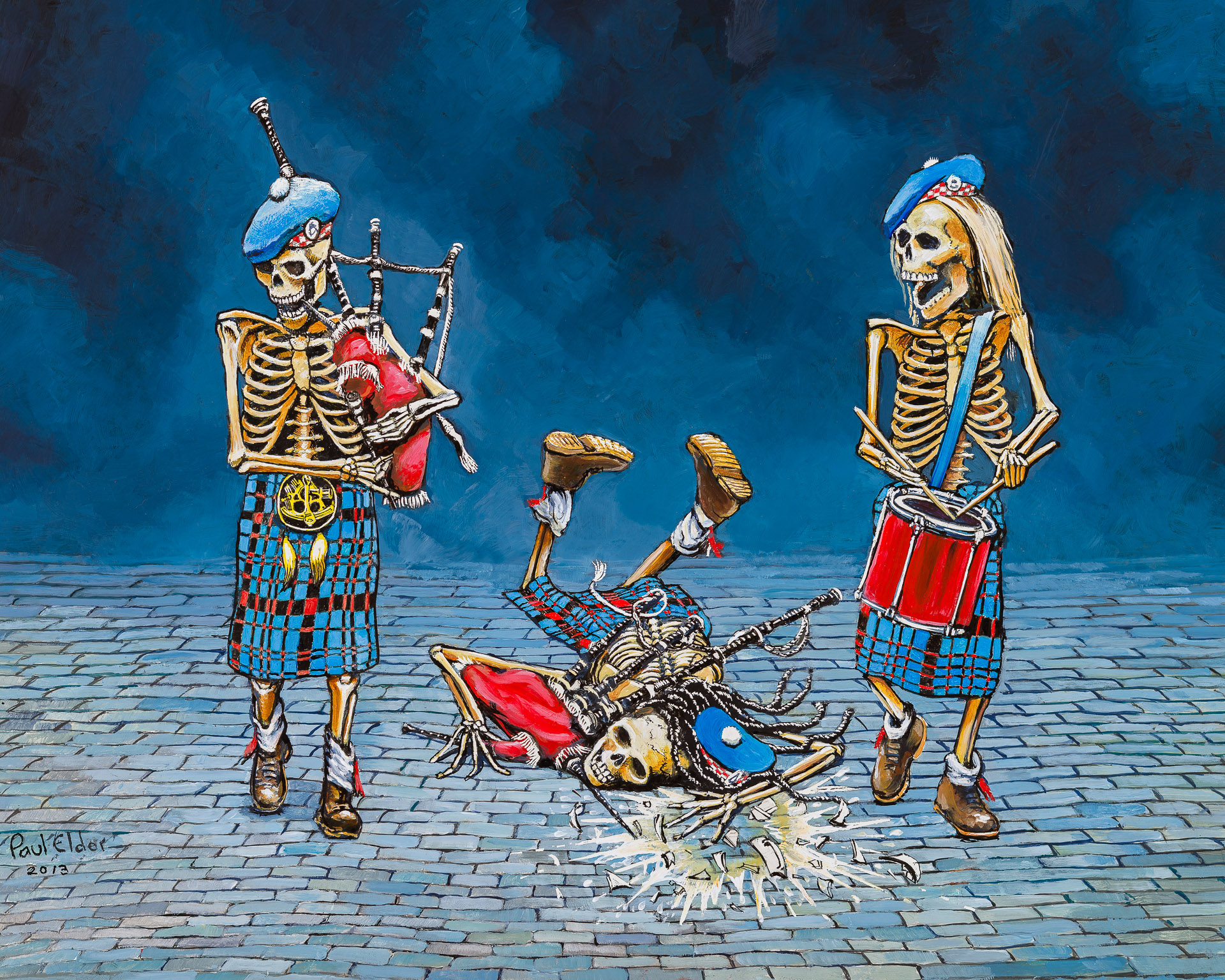 Art Print - Piper Down THUMBNAIL