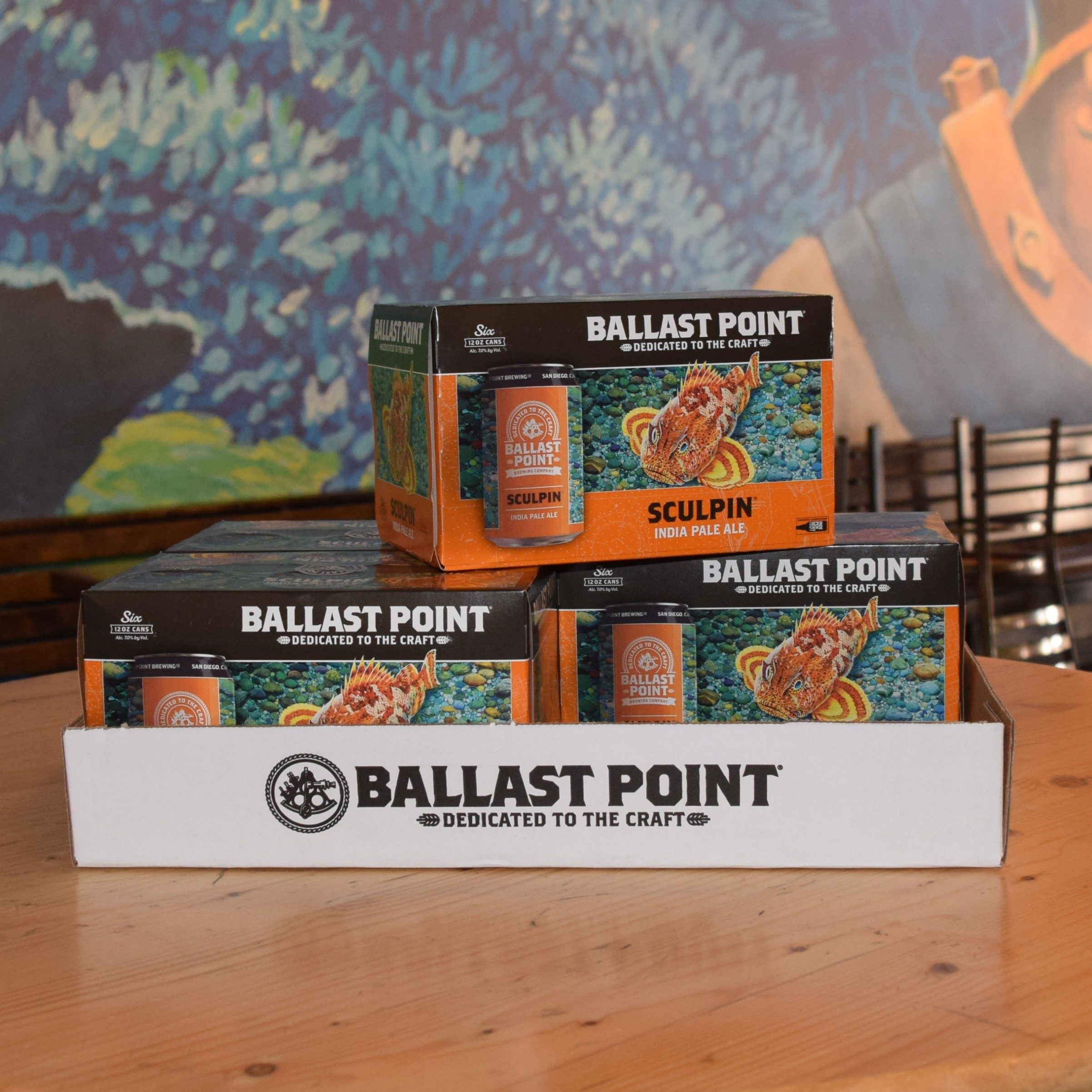 Sculpin IPA 6 pack Cans THUMBNAIL