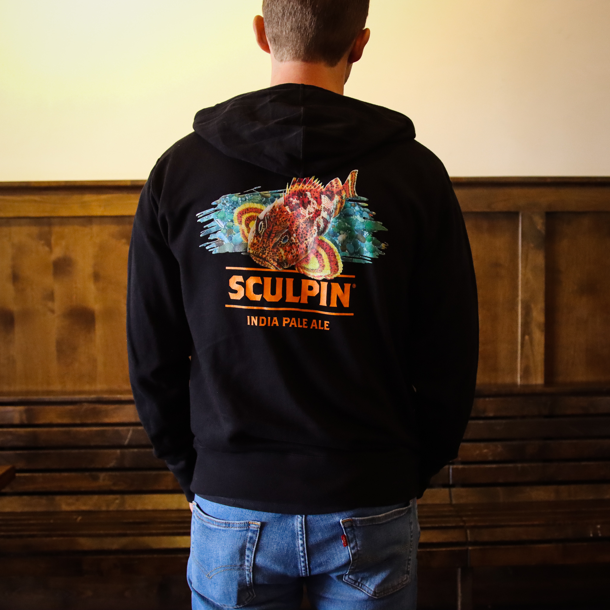 Sculpin Zip Hoody 2.0 Black SWATCH