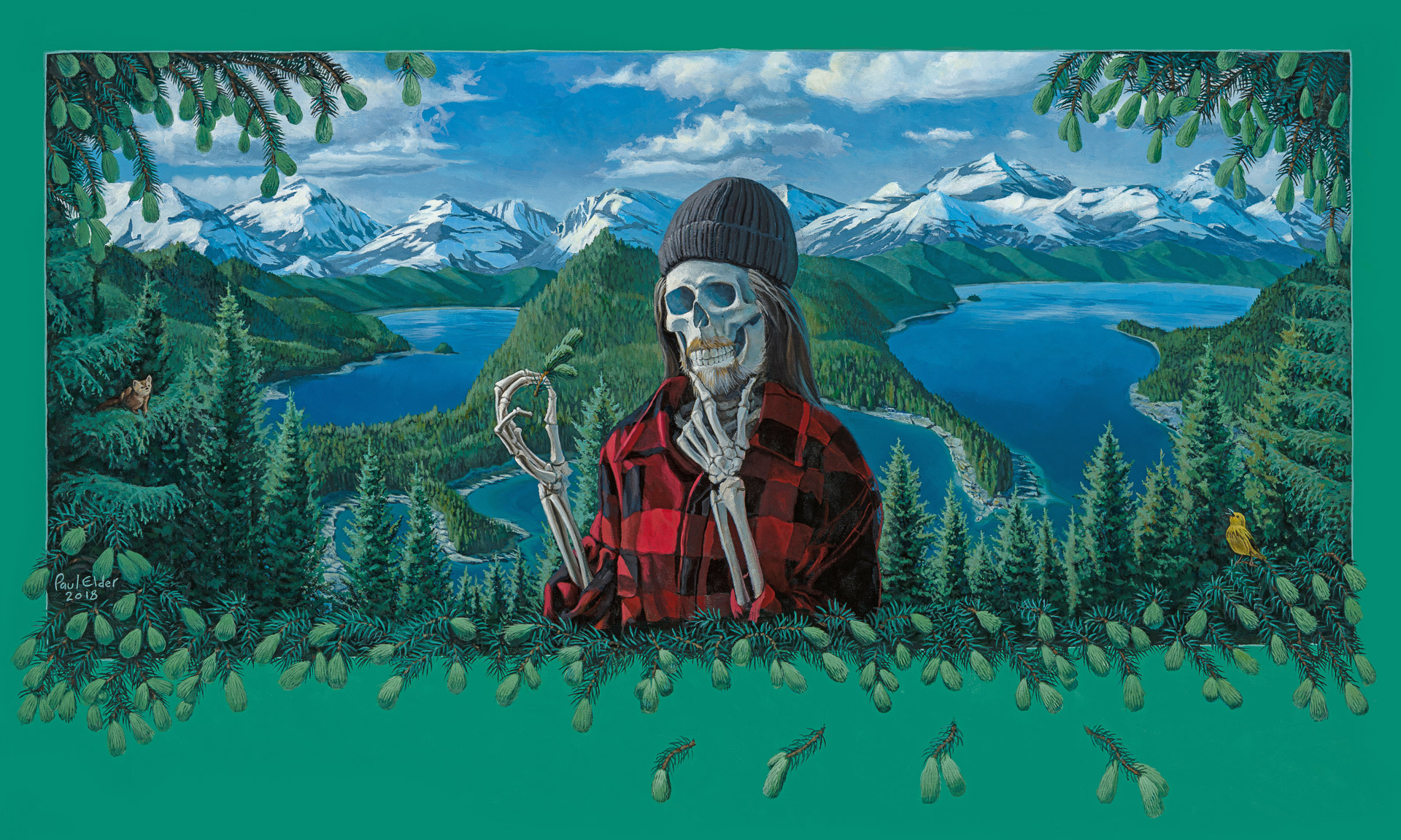 Art Print - Spruce Tips THUMBNAIL