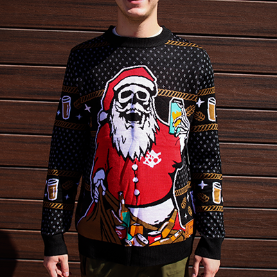 2021 Ballast Point x Tipsy Elves Ugly Christmas Sweater SWATCH
