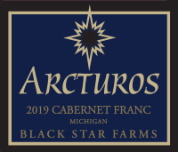 Arcturos Cabernet Franc red wine label LARGE