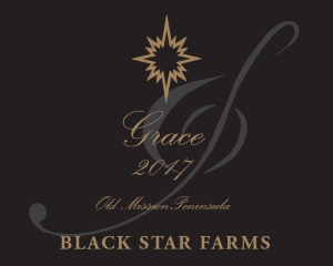 Grace red wine label LARGE